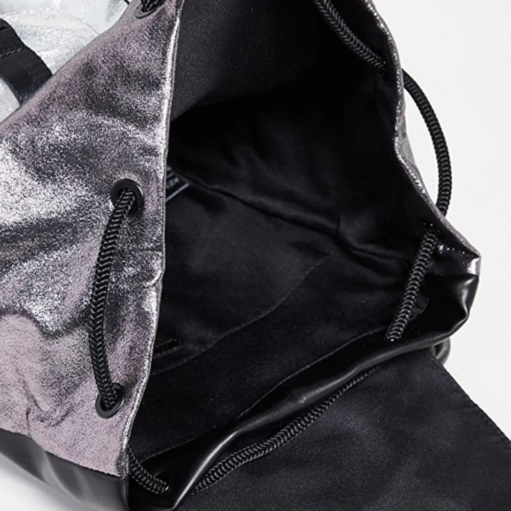 NWT, Kendall + Kylie Metallic Lex Foiled Backpack